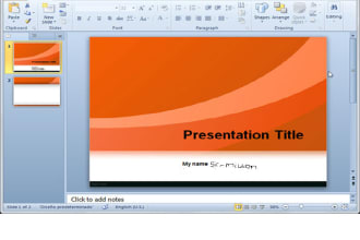 assist in developing powerpoint presentations and posters