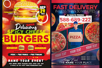 design amazing restaurant menu, food, coffee menu designs
