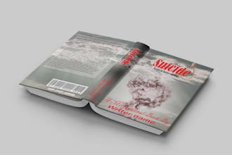create unique and good looking book cover design