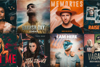 professionally design your album cover or song artwork