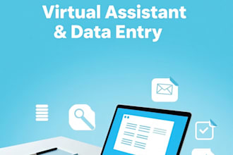 be your virtual assistant for data entry and wordpress content upload
