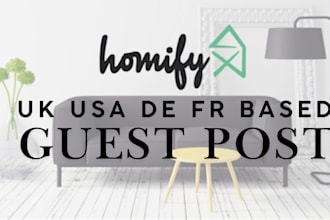 publish guest post on homify home improvement site