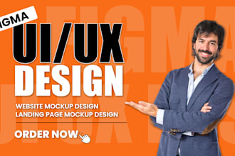 do professional web UI designs in figma and adobe xd