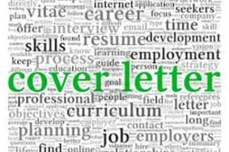 type a Cover Letter to go with your resume