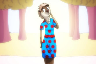 draw you as an anthropomorphic character