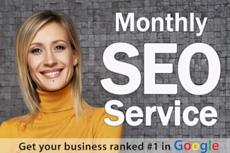 do monthly SEO services