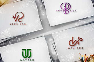 do modern minimalist luxury logo design delivery in 24 hours