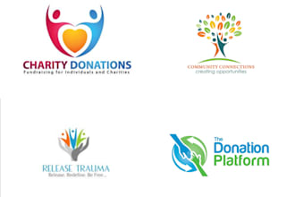 design quick nonprofit organisation and charity logo