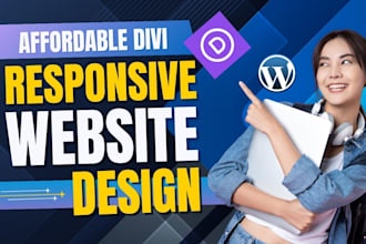 design divi wordpress website using divi theme