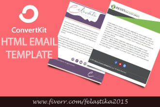 setup your convertkit email template