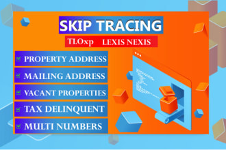 do skip tracing and cold calling  for real estate business