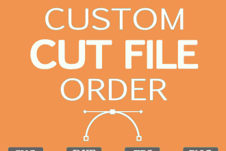 design custom svg for your cricut, silhouette studio and glowforge