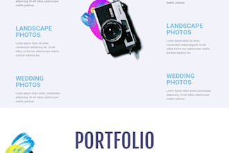 design or redesign a responsive wordpress landing page