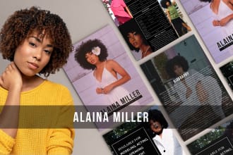 design clickable media press kit, epk, pitch, one sheet