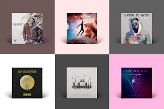 design a professional album cover