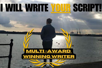 write a screenplay for your film idea