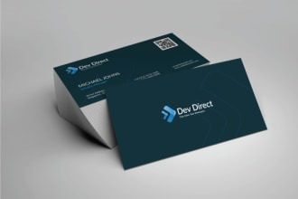 design an elegant business card and stationary