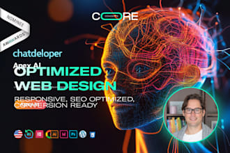 web design and build an optimized responsive wordpress website