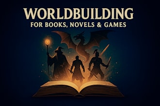 worldbuilding for your books, novels and games