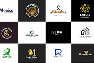 be your creative minimalist logo designer