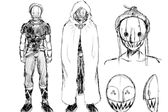 create character design for manga or comic