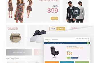 build your shopify wocommerc store themes custom blocks bulk products categories