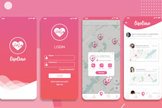 do modern UI design for any type of ios and android apps