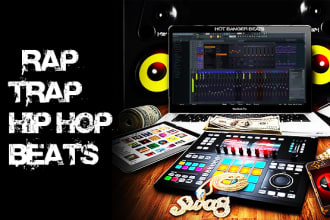 produce hip hop trap rap and rnb beats for you