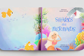 create a unique childrens book illustration for you