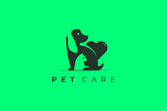 design attractive minimalist business logo with copyright for business