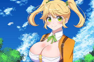 draw anime style, original character or fanart