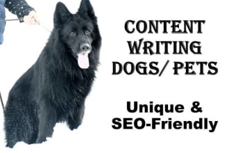 write dog articles and pet blog posts