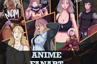 draw anime furry nsfw and anime logo