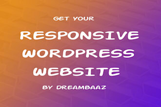 install wordpress and setup your website