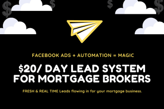 find mortgage leads using facebook ads