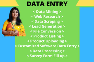 be your office assistant for data entry copywriting ms excel