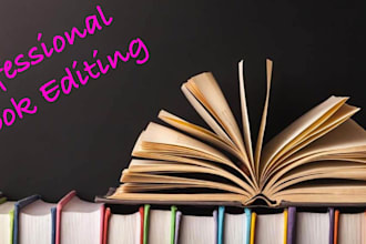 edit and proofread your book or manuscript