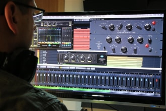 cut, correct and improve your audio material