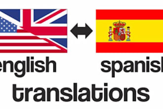 translate from english to spanish by native spanish speaker