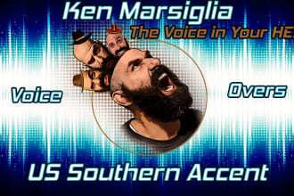 voice over your script in an authentic US southern accent
