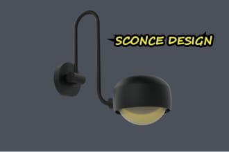 do led wall light and pendant light design
