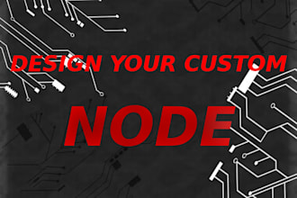 create a custom node red node