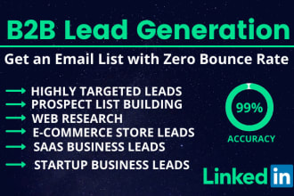 do b2b lead generation and targeted prospect list building
