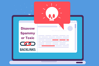 disavow spammy or toxic backlinks from your website