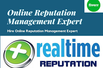 create improve and build your online reputation management