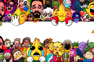 design creative custom emotes and sub bages