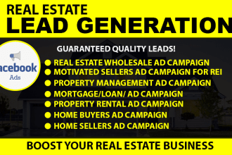 be your real estate facebook ads manager