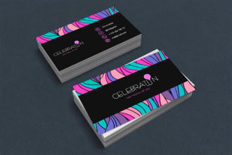 design modern and stylish business card