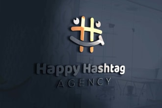 design professional business media and marketing logo in 12 hours
