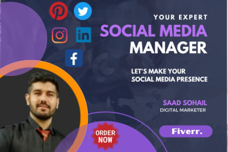 be your personal social media manager, marketing expert and ig growth